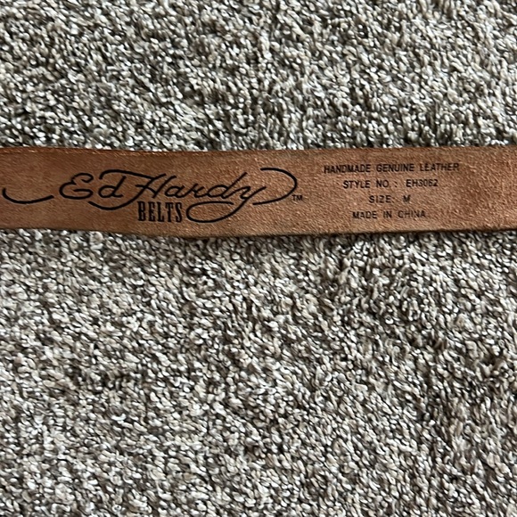 Ed Hardy Gold Belt - Picture 7 of 9